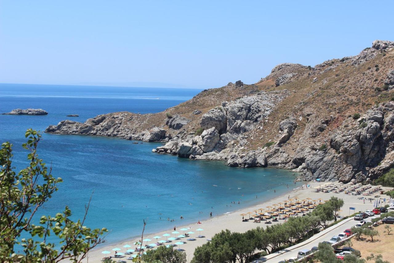 Eolia Beachfront Studios 플라키아스 외부 사진